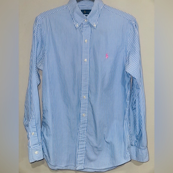 GUC• Ralph Lauren Striped Shirt • Size Small • - Picture 2 of 10